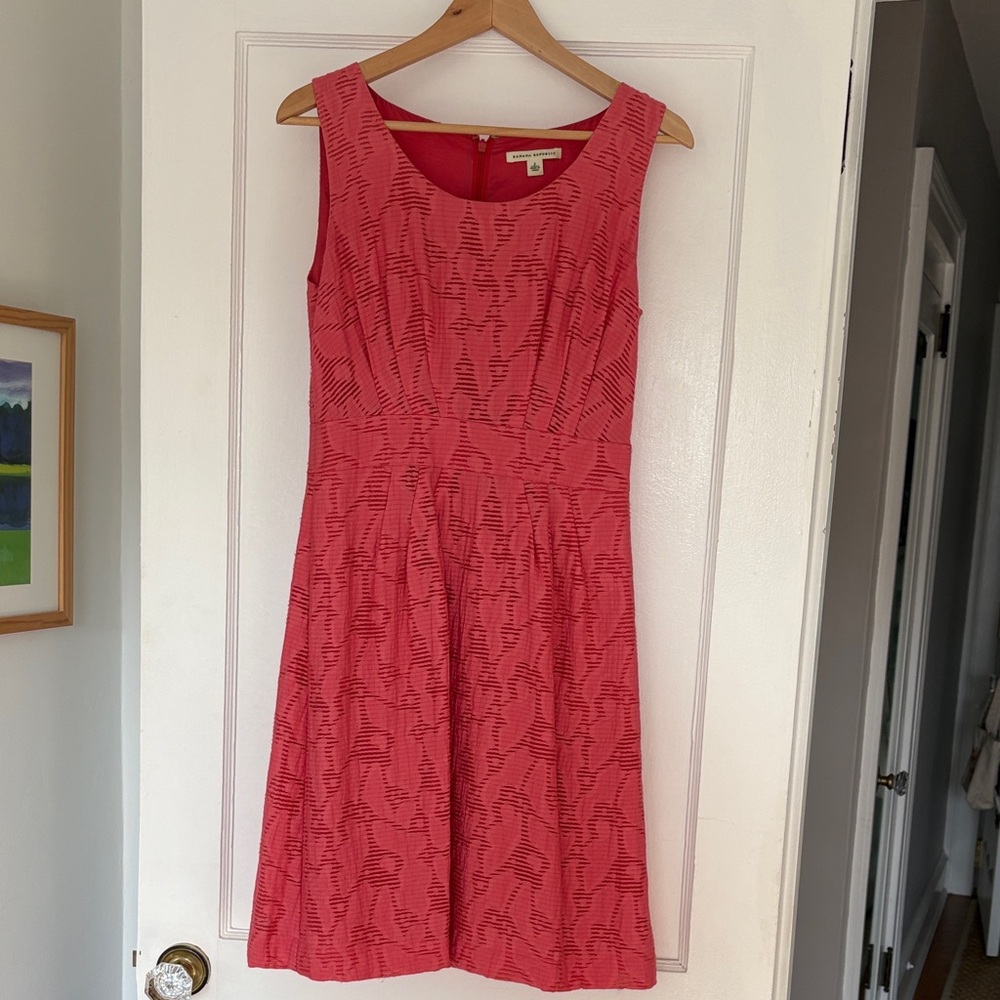 Banana Republic Coral Midi Dress